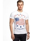 Tommy Hilfiger Flag Tshirt - Lyst