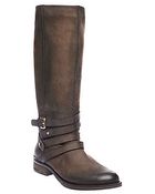 Steve Madden Albany Tall Leather Boots - Lyst