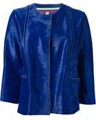 Liska Cropped Sleeve Jacket - Lyst