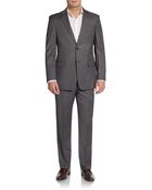 Tommy Hilfiger Slim-Fit Striped Wool Suit - Lyst