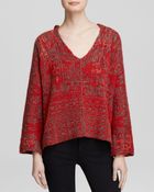 Free People Sweater - Raggy Hoodie - Lyst