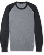 Gucci Fine-Knit Wool, Cashmere And Silk-Blend Sweater - Lyst