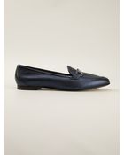 Ferragamo Gancini Bit Loafers - Lyst