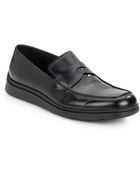 Giorgio Armani Leather Penny Loafers - Lyst
