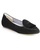 Charles Philip Shanghai Velvet Tassel Smoking Slippers - Lyst