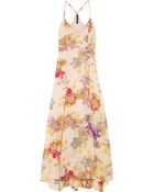 W118 By Walter Baker Giavanna Printed Chiffon Maxi Dress - Lyst