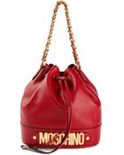 Moschino Bucket Shoulder Bag - Lyst