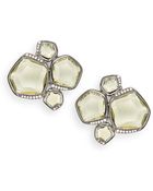 Ippolita Citrine Diamond Cluster Earrings - Lyst