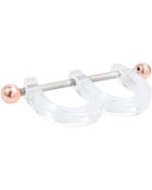 Mm6 By Maison Martin Margiela Plexiglass Double Ring - Lyst