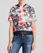 Cooper & Ella Tee - Elizabeth Organza Trim - Lyst