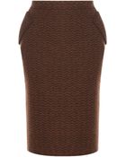 Missoni Zigzag Pencil Skirt - Lyst