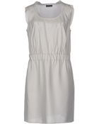 Emporio Armani Short Dress - Lyst