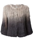 Yves Salomon Short Jacket - Lyst