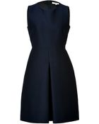 Burberry London Cotton-Silk Dress - Lyst