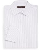 Michael Kors Dobby Stripe Dress Shirt - Lyst