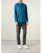 Burberry Brit Check Print Shirt - Lyst