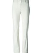 Roberto Cavalli Striped Sides Flared Trousers - Lyst