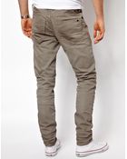 Diesel Jeans Tepphar 824T Skinny Fit Color Mutation Gray - Lyst