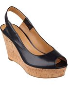 Nine West Cantalope Slingback Wedge Sandals - Lyst