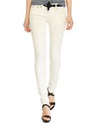 Polo Ralph Lauren Painterly Tompkins Skinny Jean - Lyst