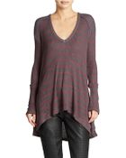 Free People Striped Sunset Park Pullover - Lyst