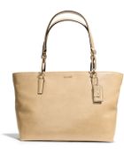 Coach Madison Eastwest Tote in Leather - Lyst