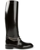 Saint Laurent 'Babies' Riding Boots - Lyst