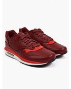 Nike Men'S Red Air Max Lunar1 Deluxe Sneakers - Lyst