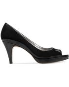 Bandolino Mylah Peep Toe Pumps - Lyst