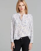 Rebecca Taylor Blouse Printed Pocket - Lyst