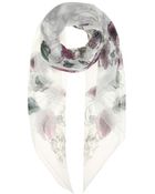 Alexander McQueen Printed Scarf - Lyst
