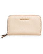 Mango Pebbled Wallet - Lyst