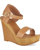 Carvela Kurt Geiger Knave Wedge Sandals - Lyst