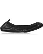 Yosi Samra Embellished Leather Ballet Flats - Lyst