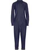Tibi Denim Jumpsuit - Lyst