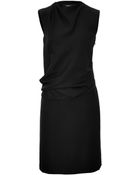 Derek Lam Sleeveless Draped Dress - Lyst