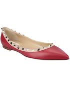 Valentino Ballerina Rockstud - Lyst