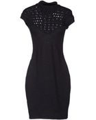 Just Cavalli Short Dress - Lyst