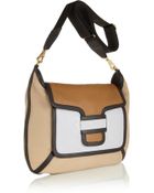 Pierre Hardy Color-Block Leather Shoulder Bag - Lyst