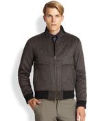 Richard Chai Quilted Bomber Jacket - Lyst
