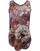 Carven Printed Tank - Lyst