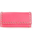 Valentino Rockstud Flap Wallet - Lyst