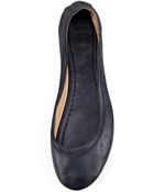 Frye Carson Ballerina Flat - Lyst