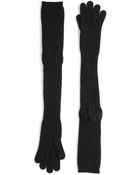 Maison Martin Margiela Long Wool Gloves/27 - Lyst
