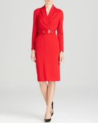 Armani Dress - V-neck Belted - Lyst