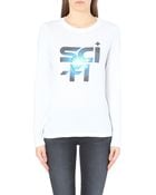 Marc By Marc Jacobs Sci-fi Printed Cotton-jersey Top - Lyst