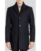 Ted Baker Balon Wool Coat - Lyst