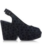 Robert Clergerie Slingbacks - Lyst