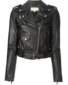 MICHAEL Michael Kors Biker Jacket - Lyst