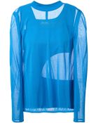 Paco Rabanne Sheer Sweater - Lyst